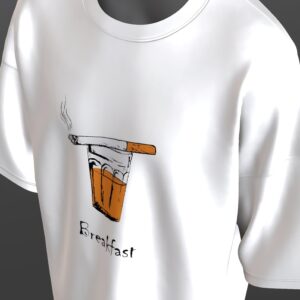 Breakfast Oversize Tee